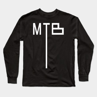 MTB logo /cycling Long Sleeve T-Shirt